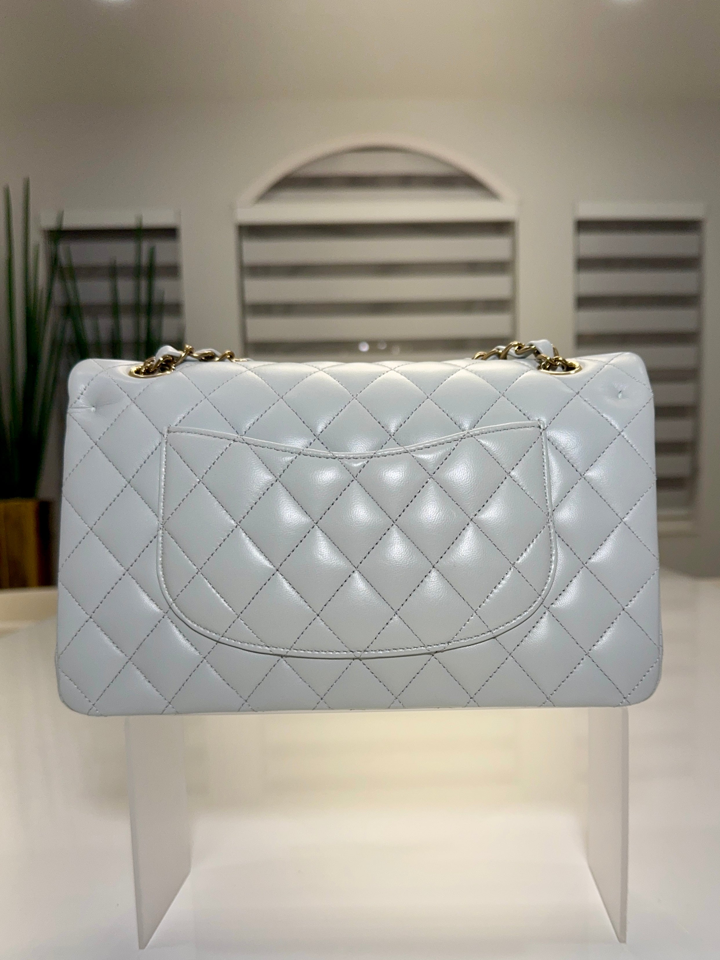 Chanel Lambskin Medium Double Flap