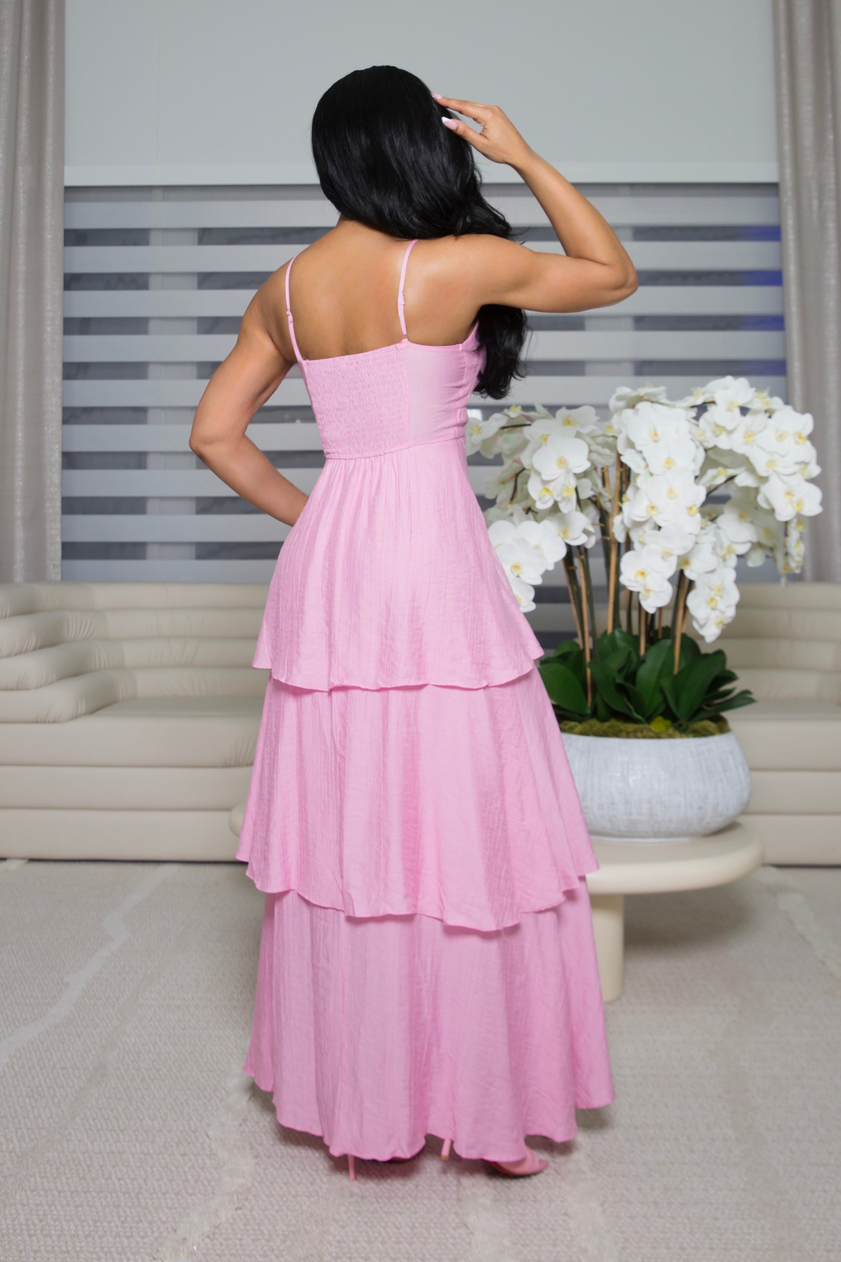 “Tiers Of Joy” Maxi Dress 🩷