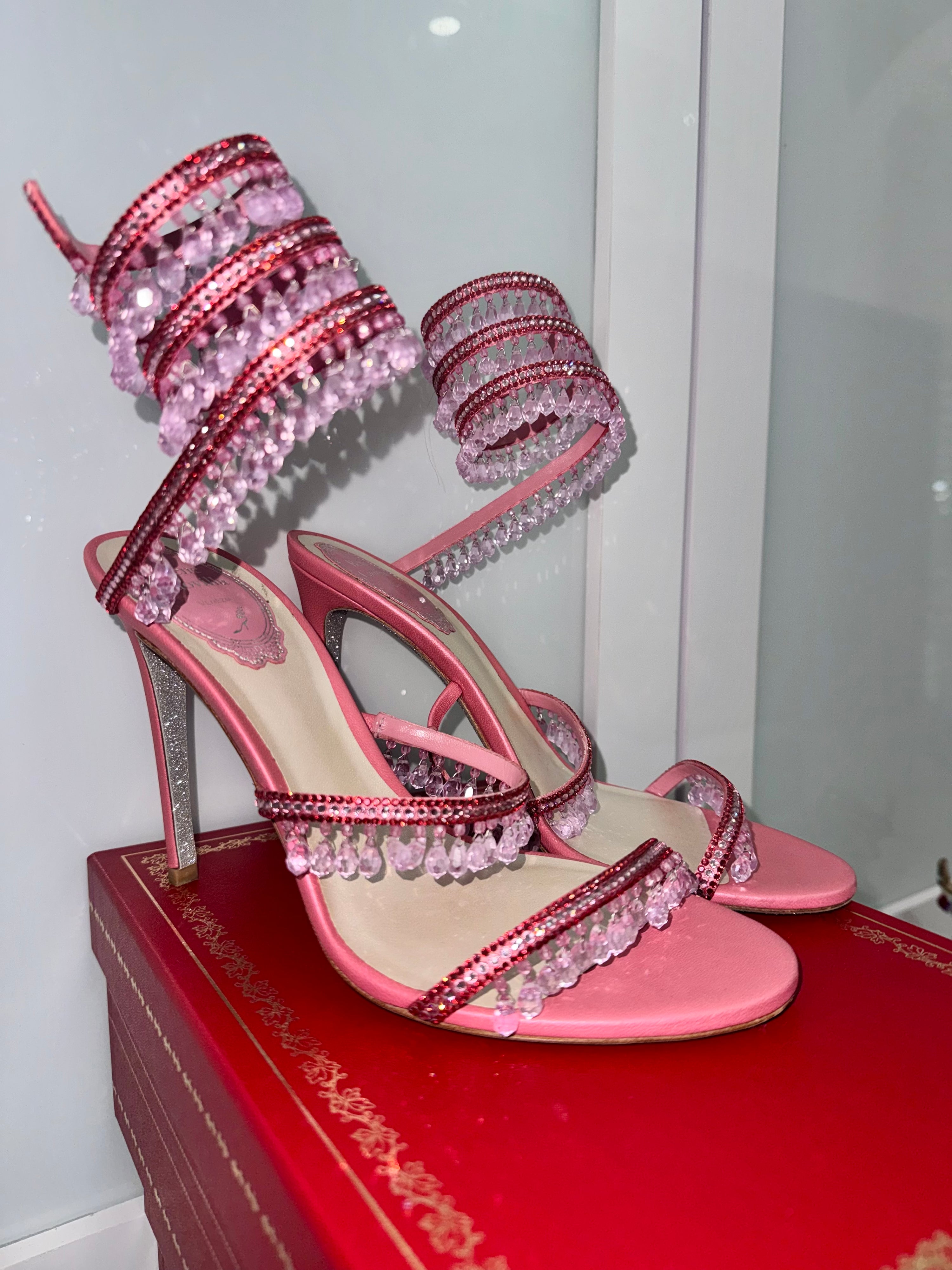 Rene Caovilla Chandelier Sandals ($2190)