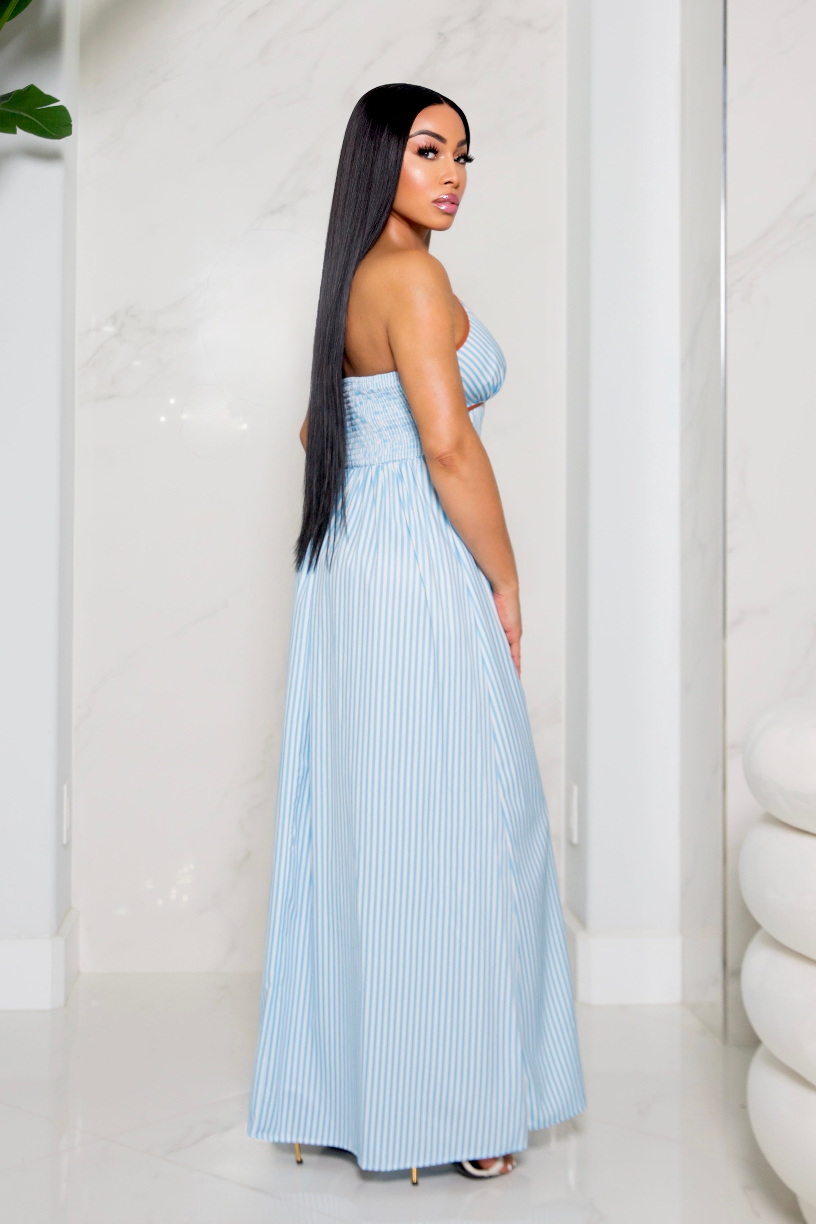 “Côte D’Azure” Maxi Dress