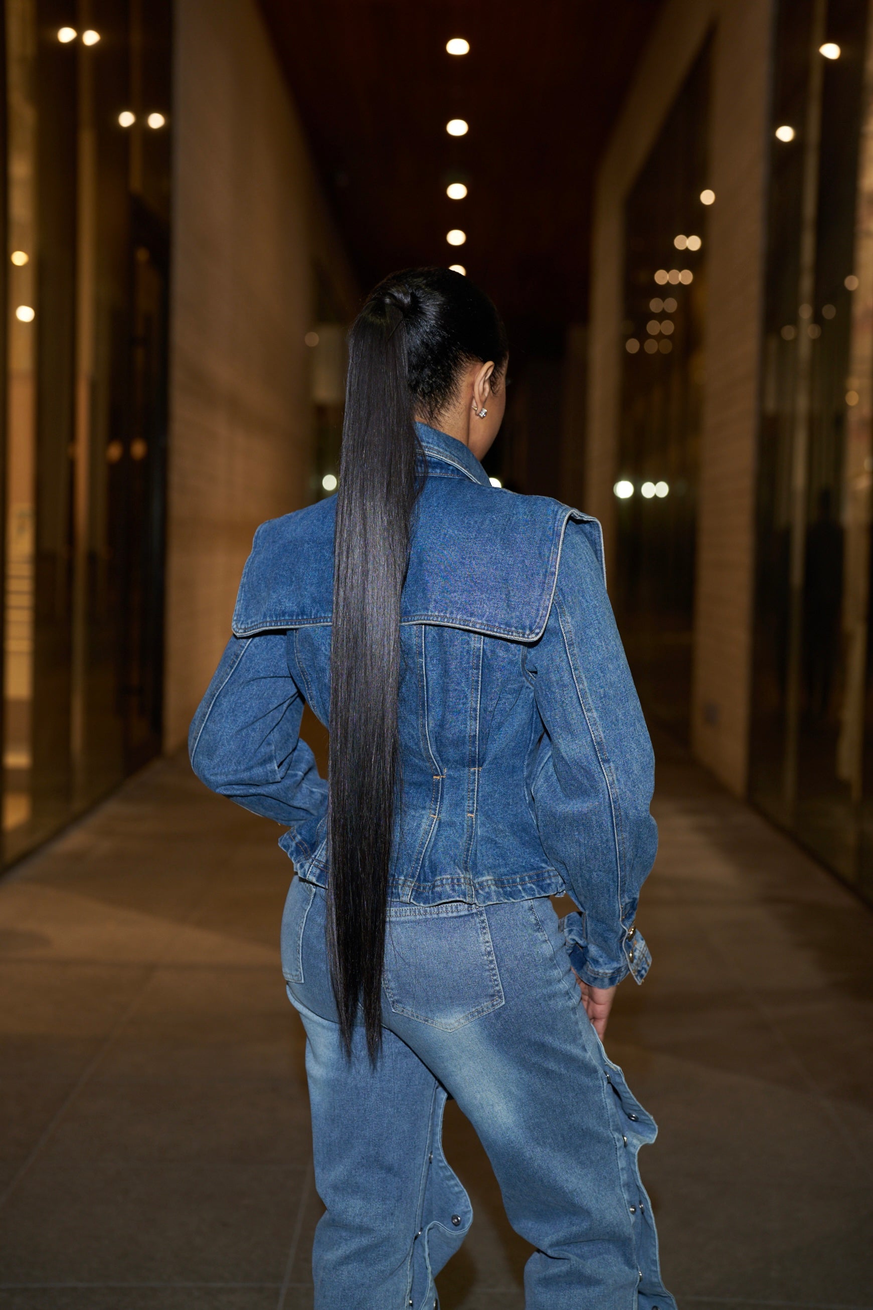 "Runway" Denim Jacket