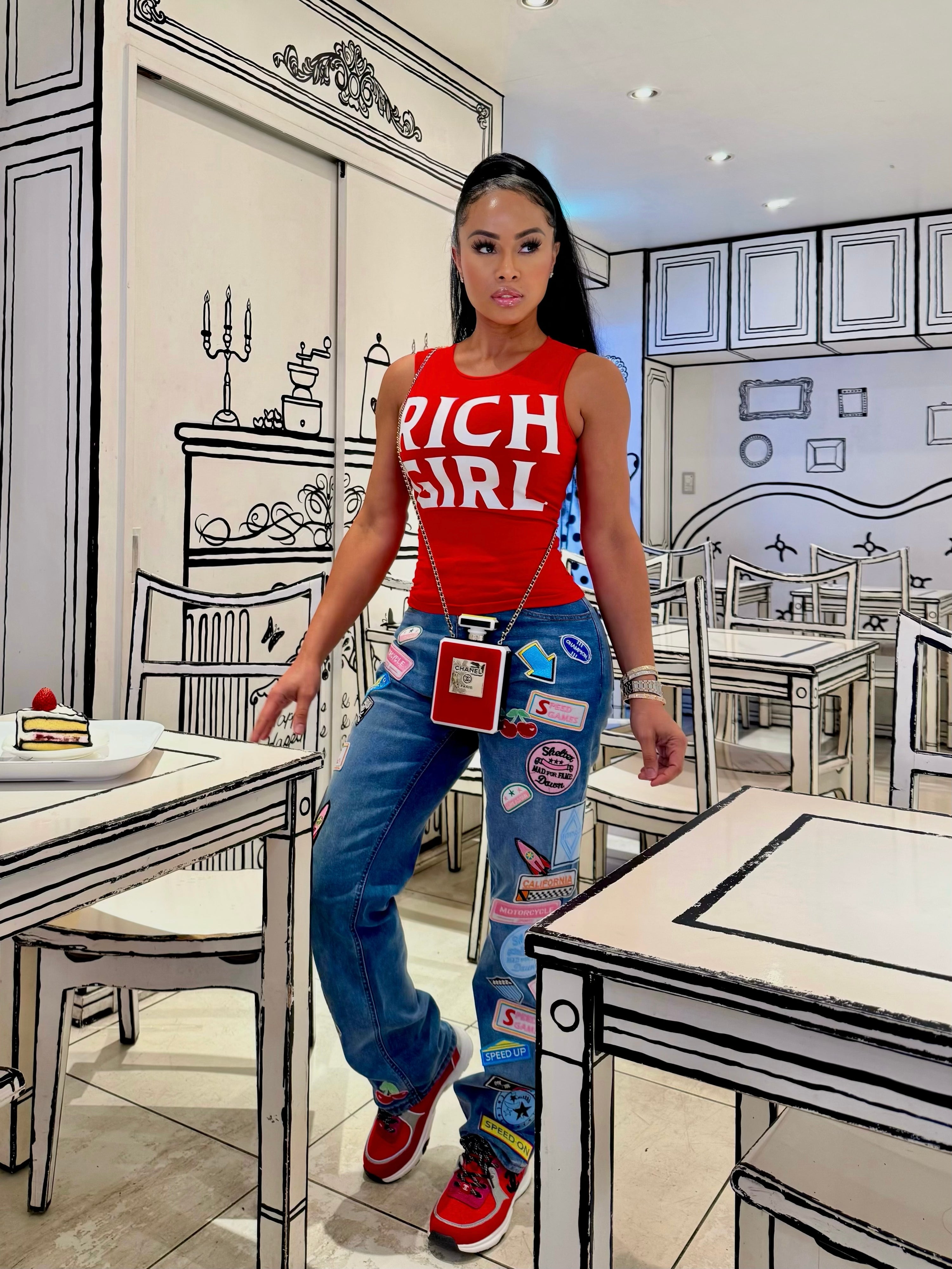 “Rich Girl” Top