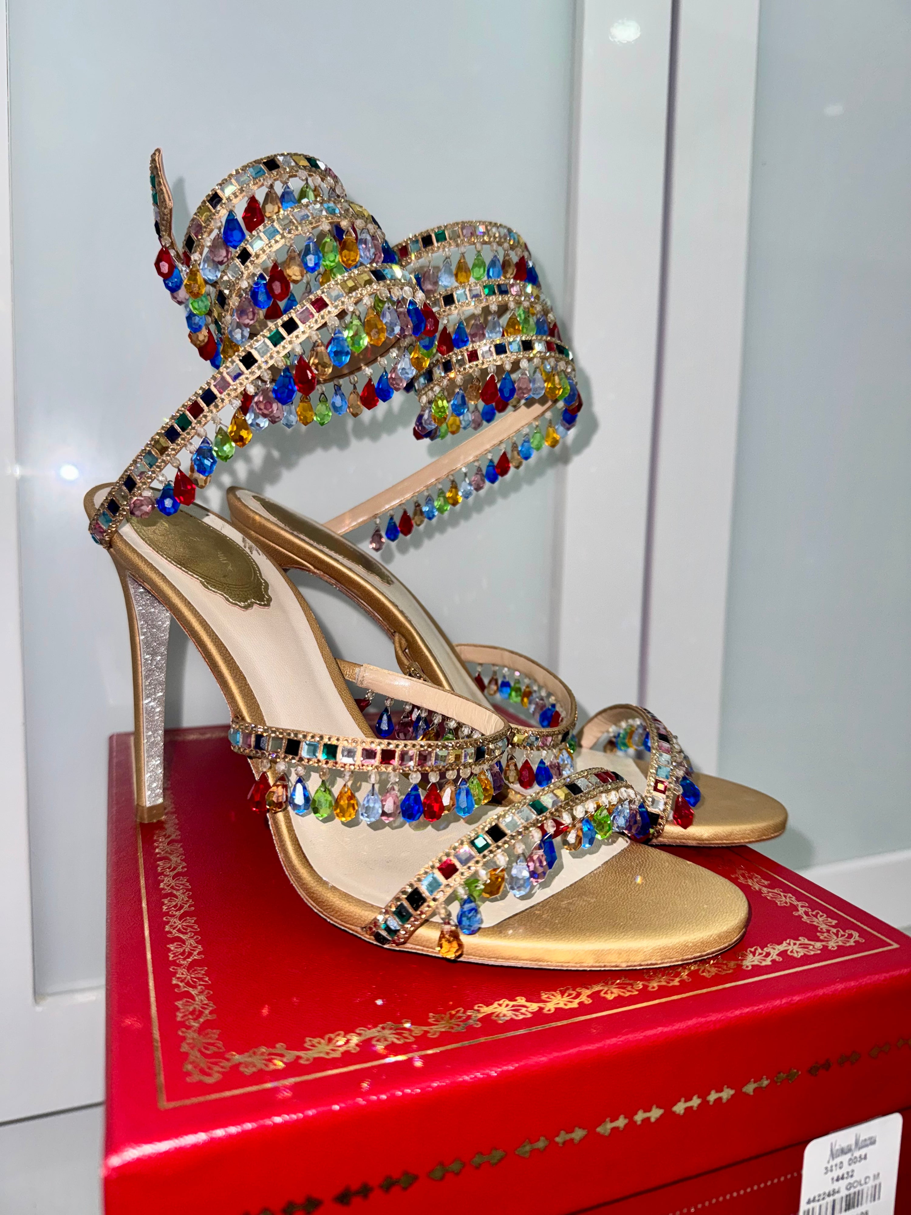 Rene Caovilla Chandelier Sandals ($2190)