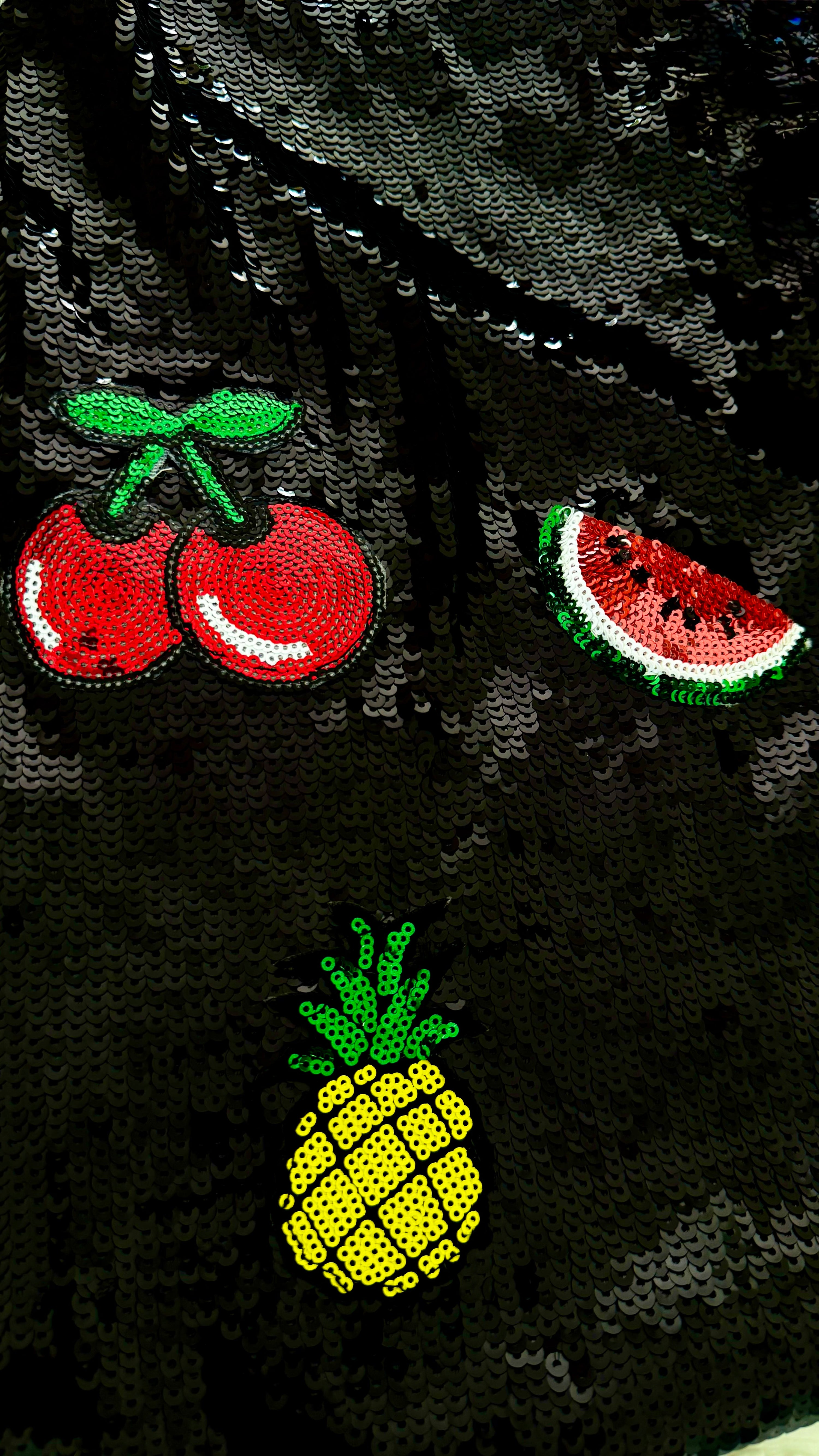 "Juicy Fruit" Sequin Dress 🍒🍍🍓🍉