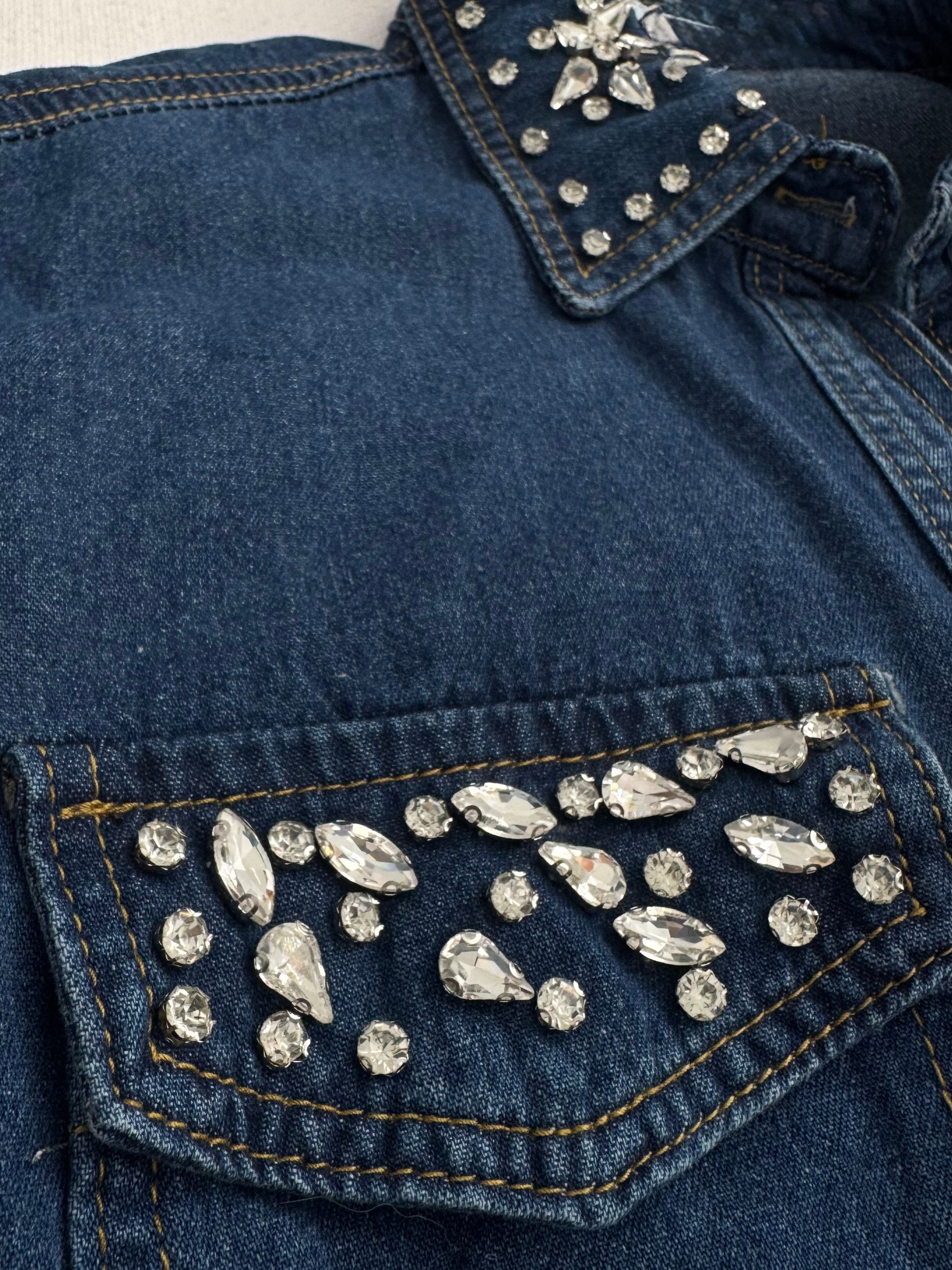 “Crystal” Denim Shirt