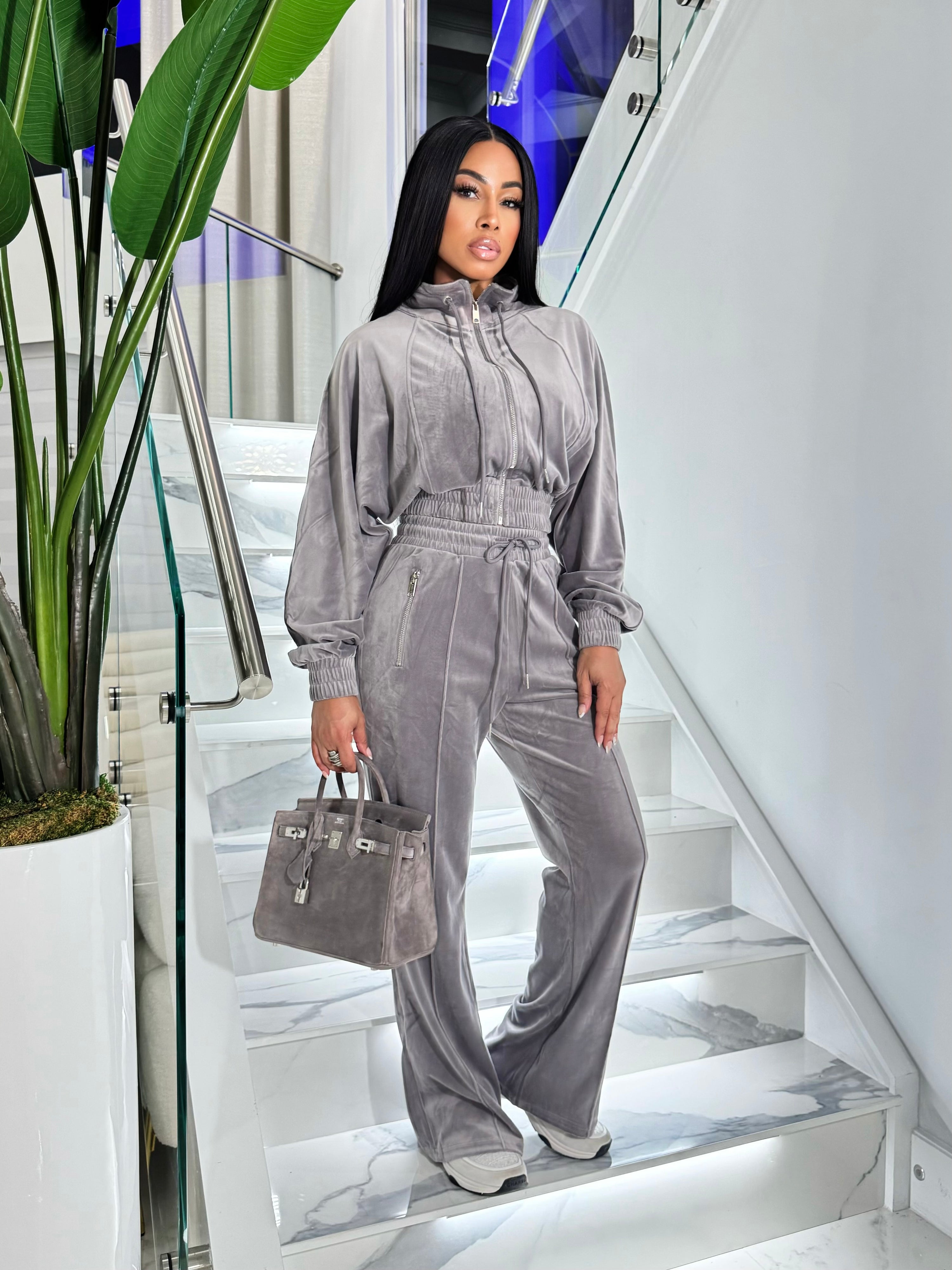 "Millionaire" Velour Tracksuit