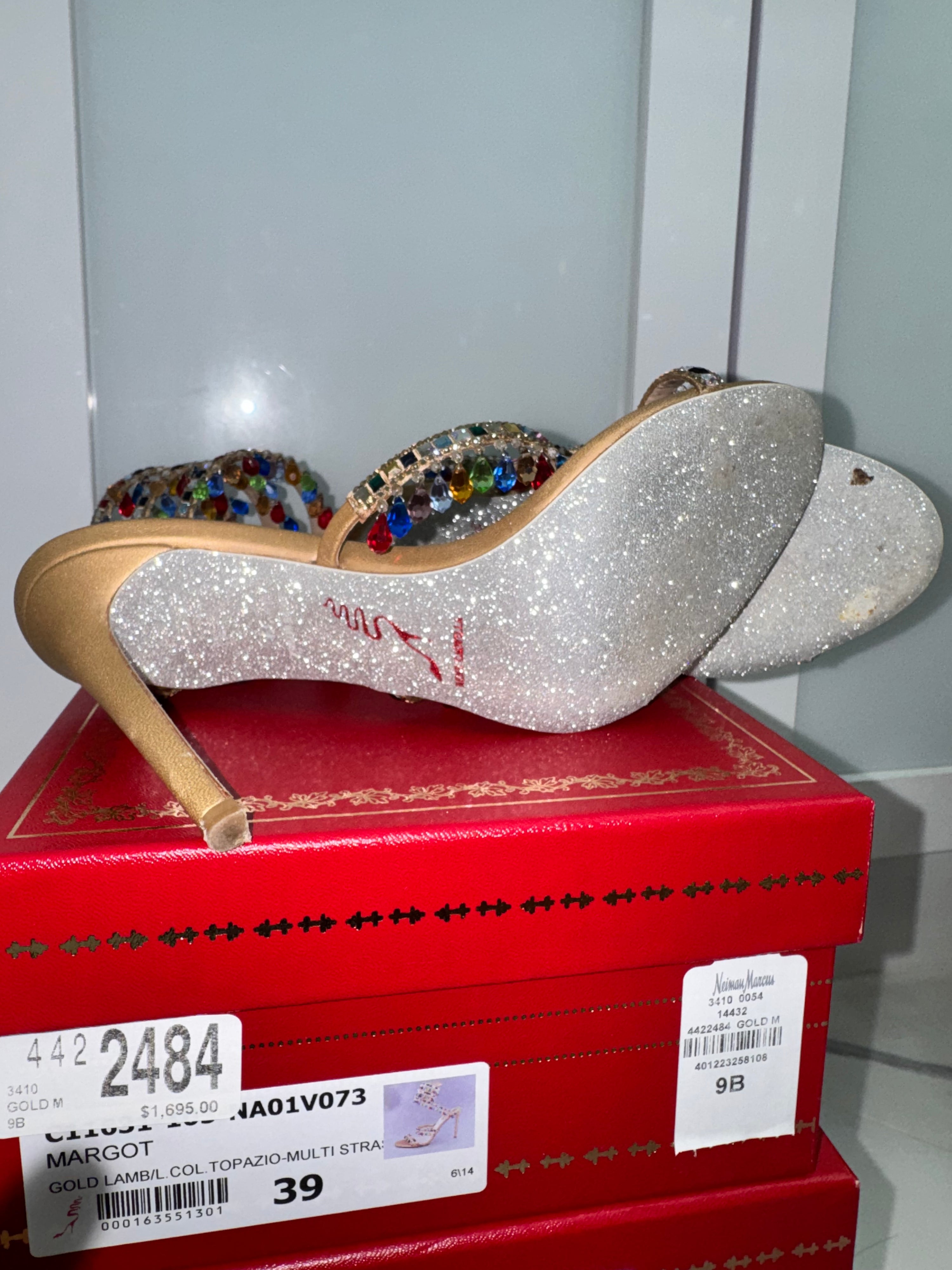 Rene Caovilla Chandelier Sandals ($2190)