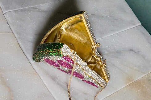 “Yummy” Rhinestone Bag 🩷💚