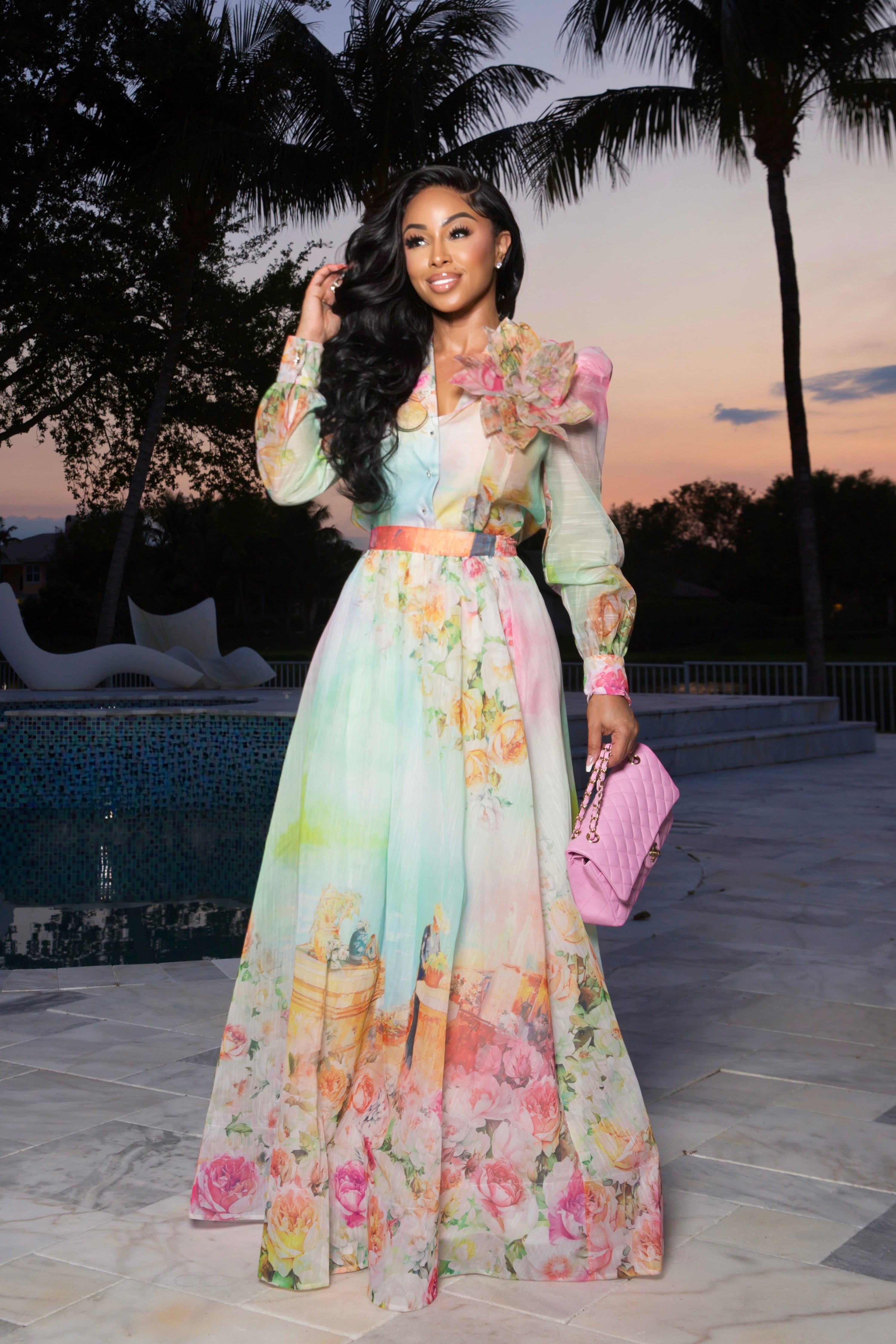“Exquisite" Skirt Set
