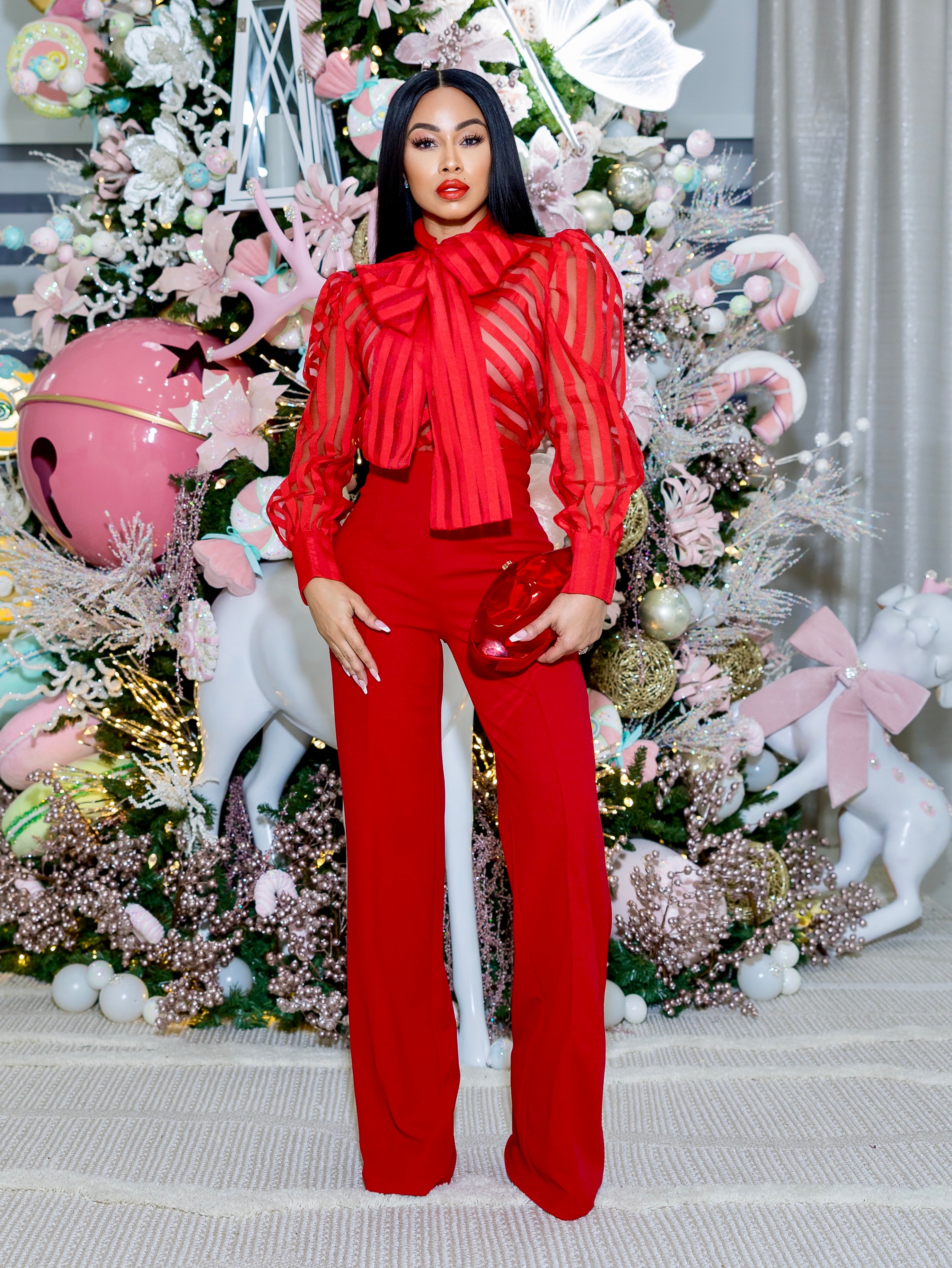 "Monica" High Waist Pants