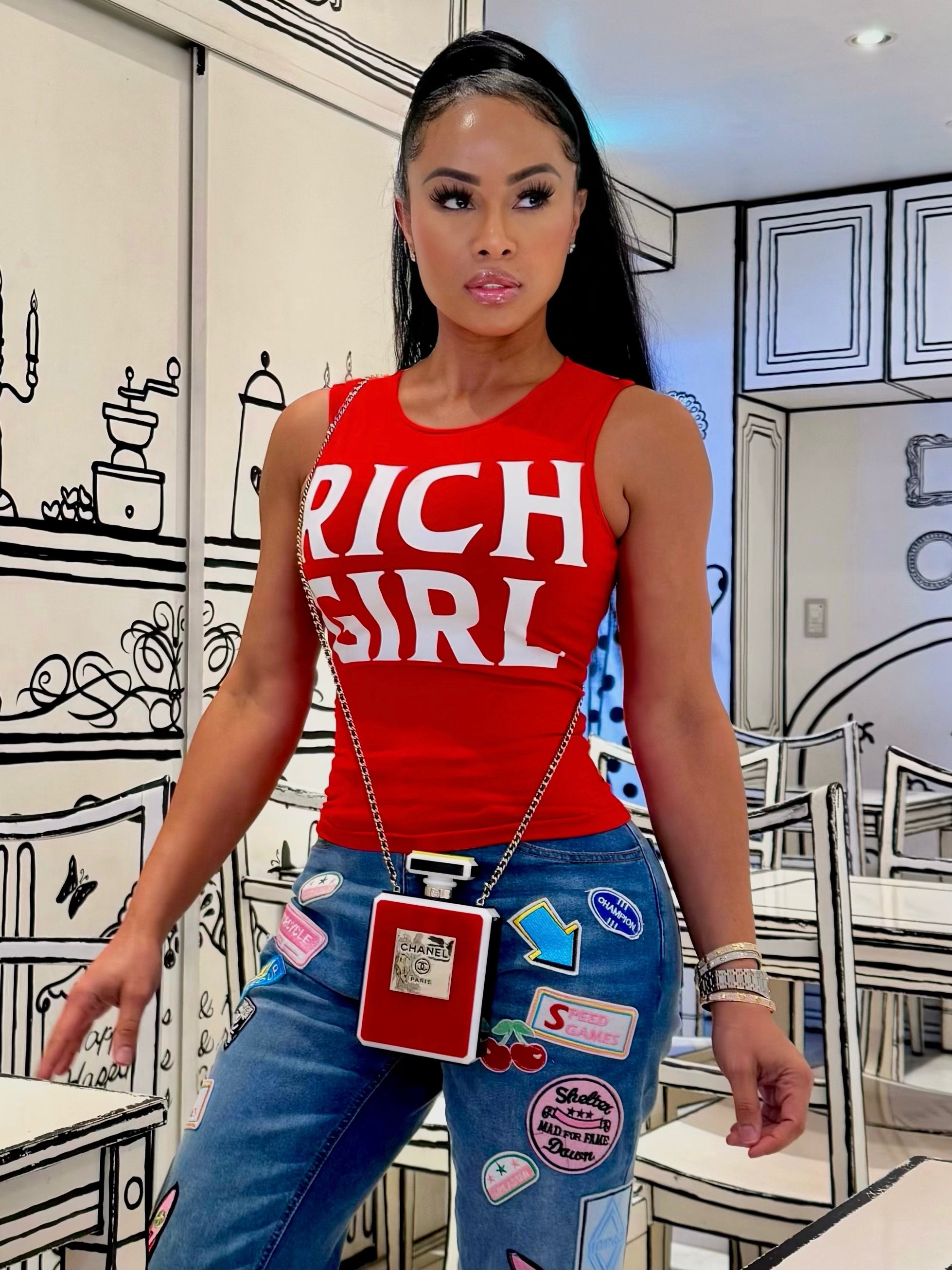 “Rich Girl” Top