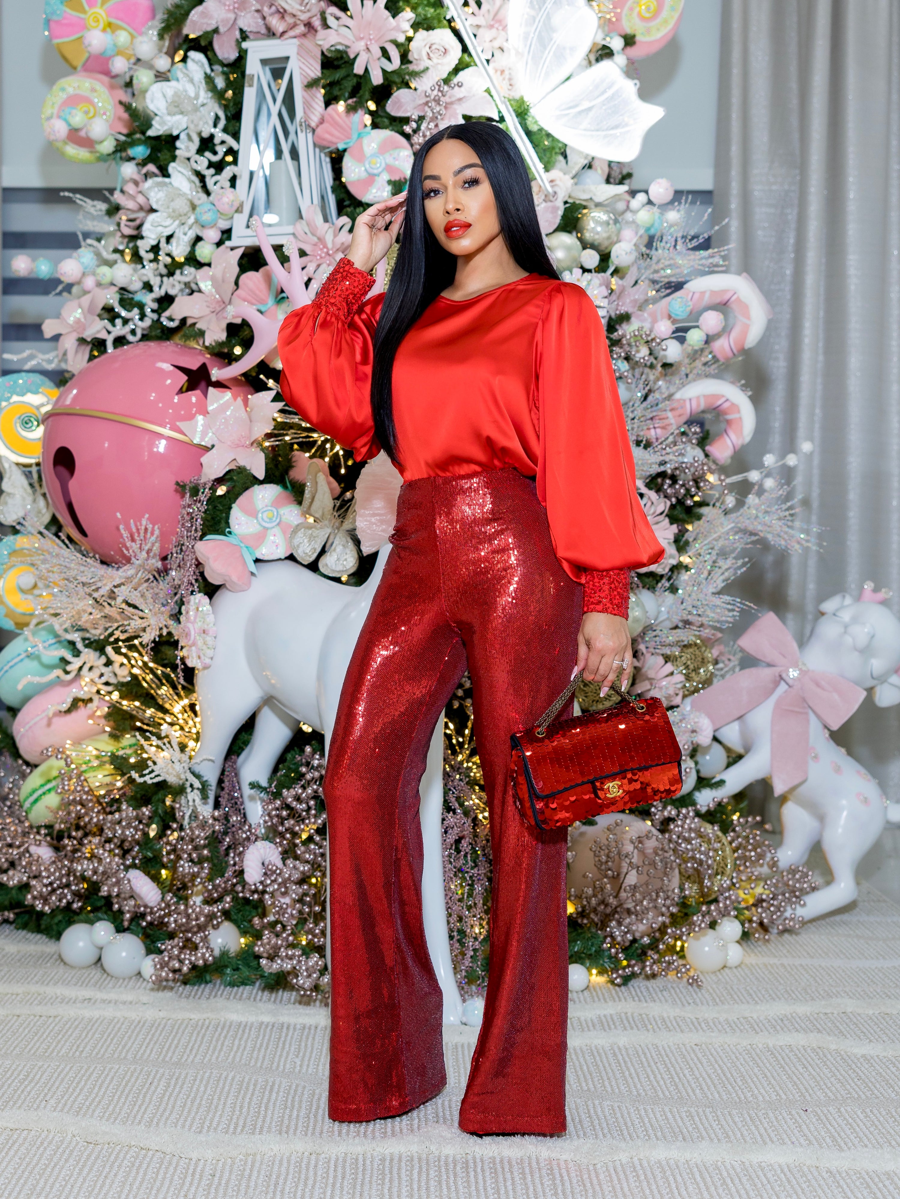 "Sensational" Sequin Pants