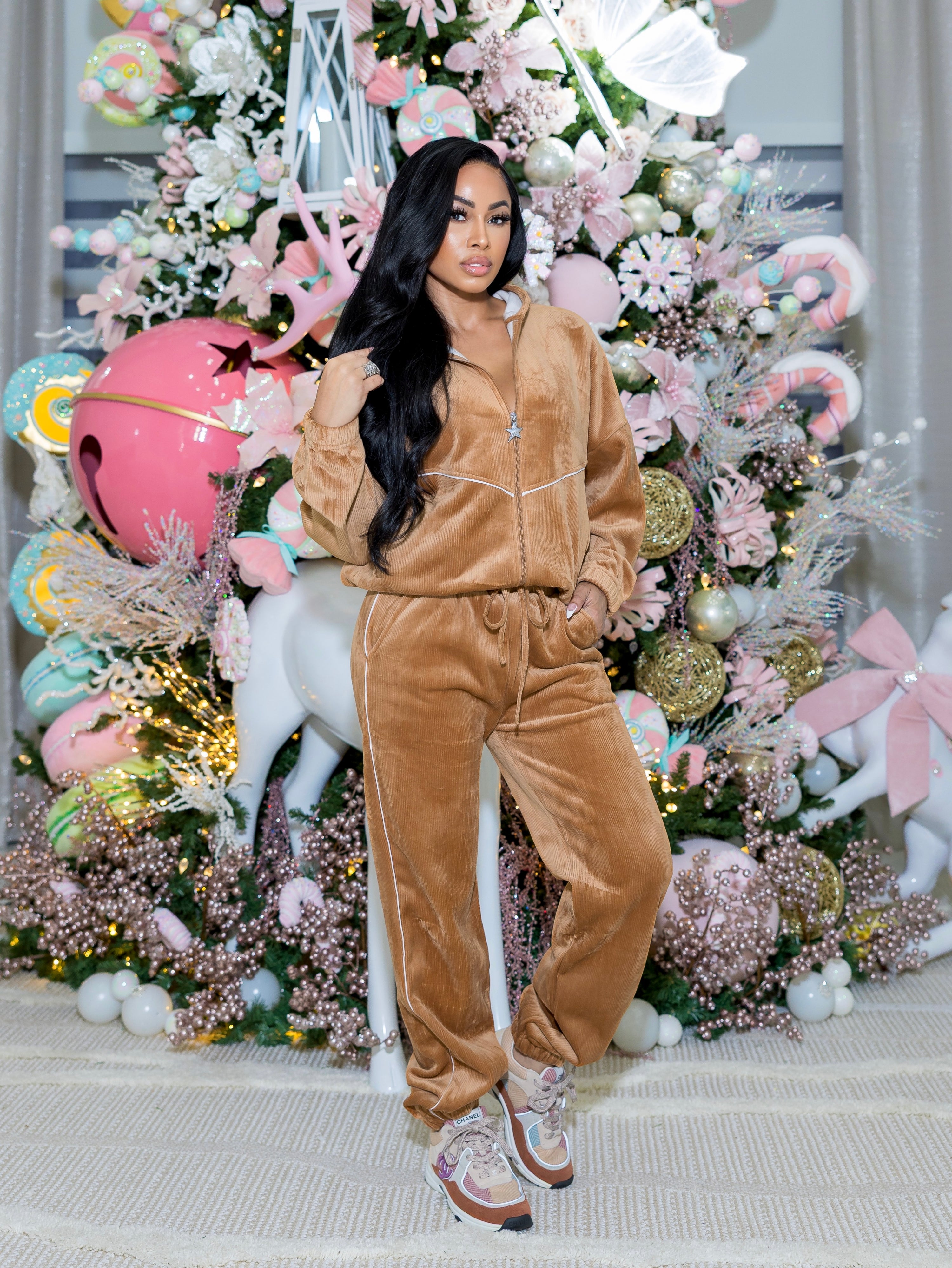 "Superstar" Velour Tracksuit