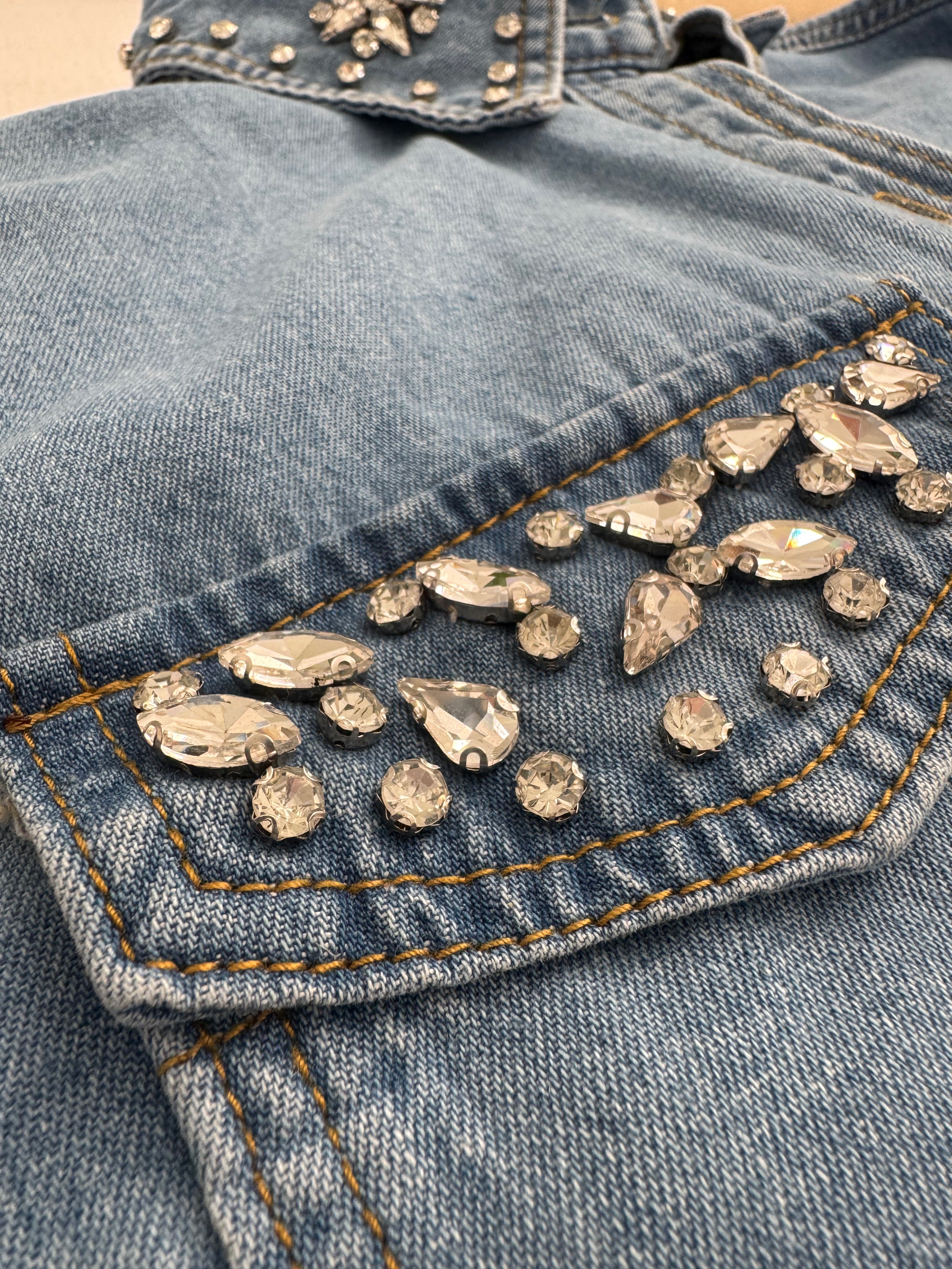 “Crystal” Denim Shirt
