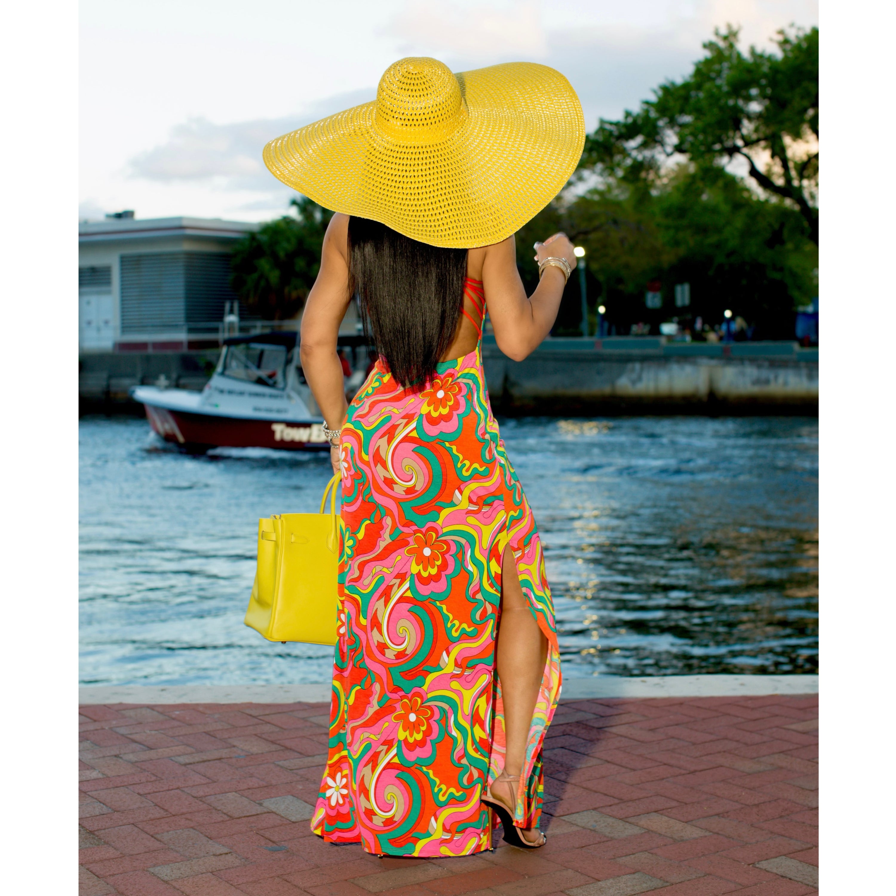 "Reyna" Oversized Floppy Hat