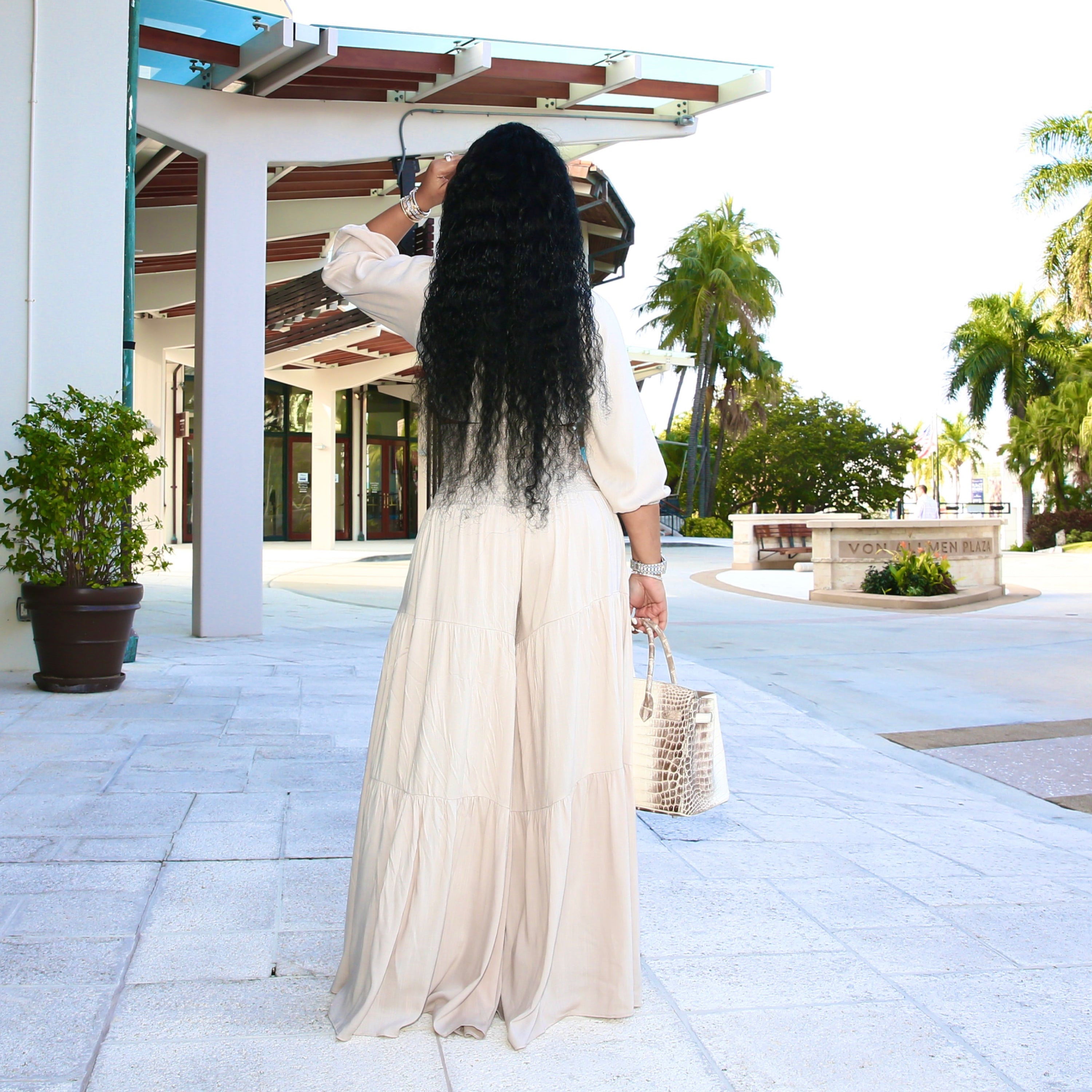 "Cabo" Stretch Palazzo Set
