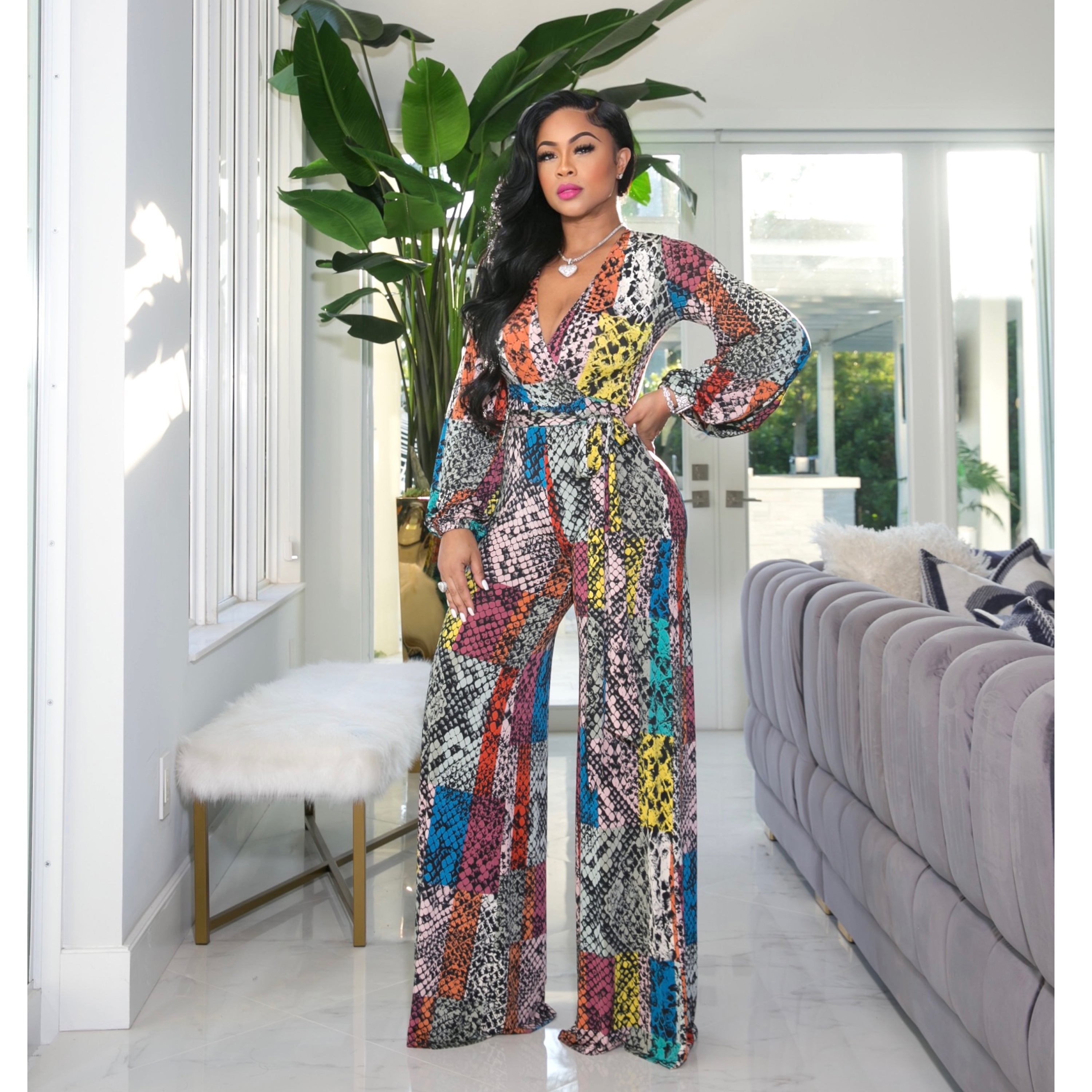 "Misa" Stretch Jumpsuit